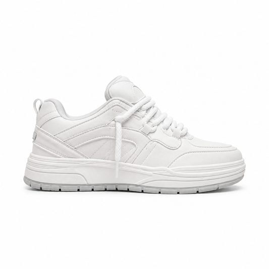 Bershka | Sneaker Streetwear Blanc