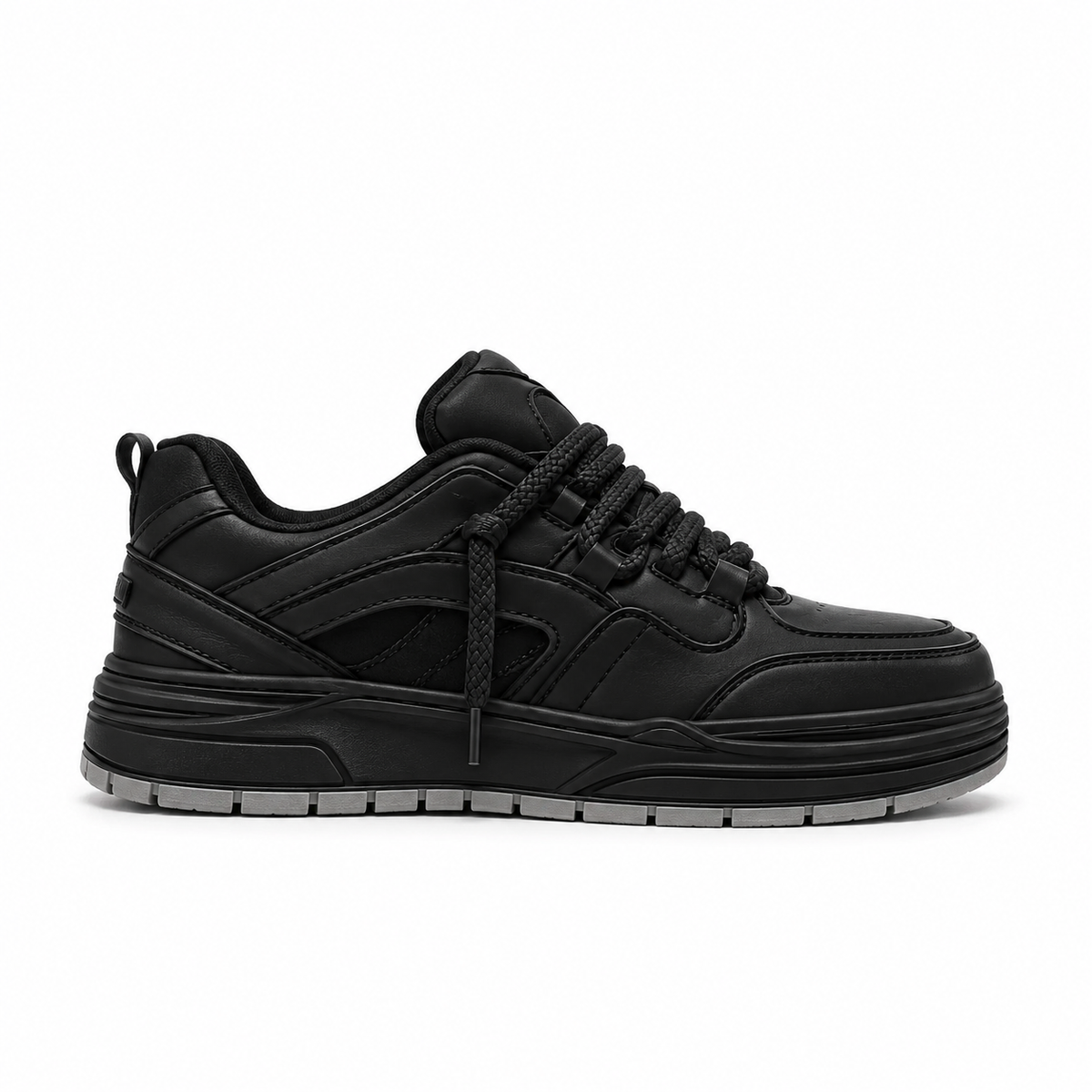 Bershka | Sneaker Streetwear Noir