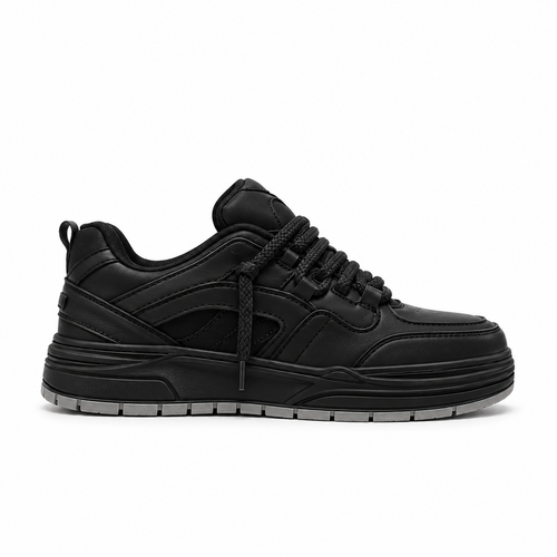 Bershka | Sneaker Streetwear Noir